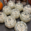 Lux Pumpkin Glass Candle