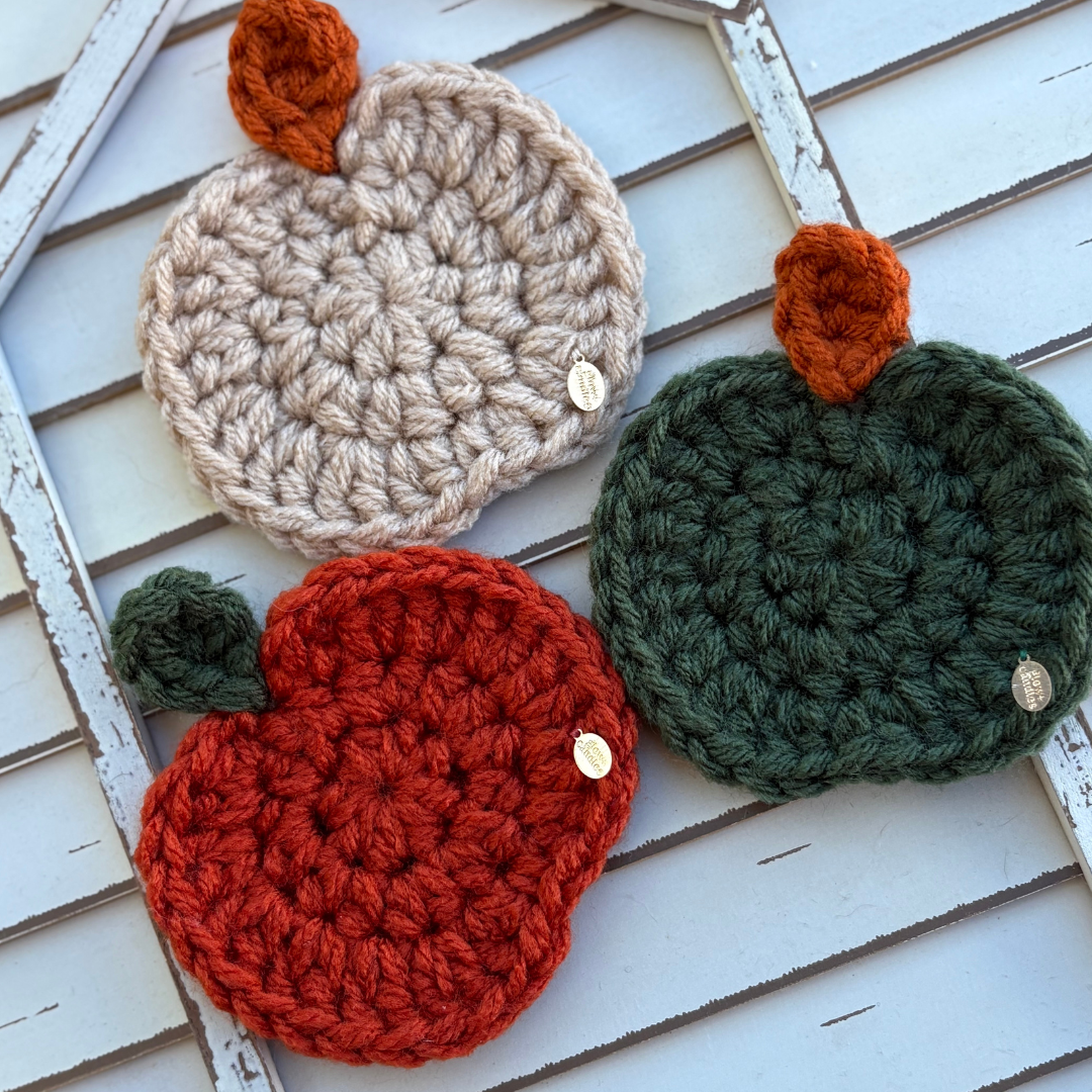 Pumpkin Crochet Candle Top