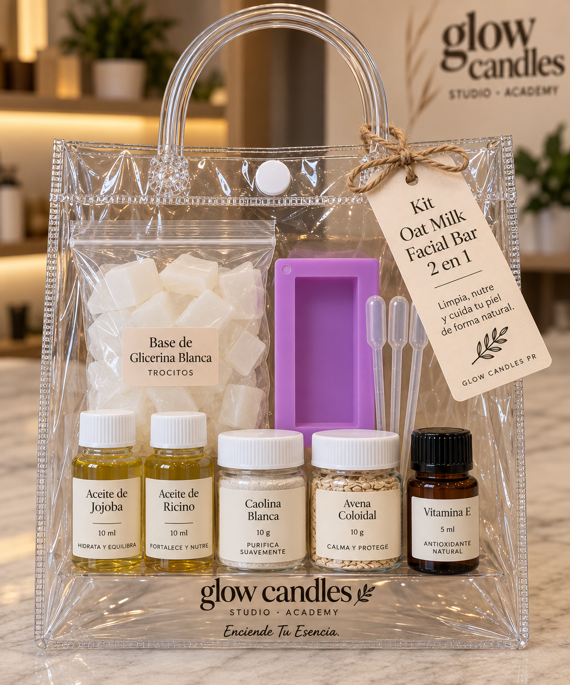 KIT JABON FACIAL 2 en 1