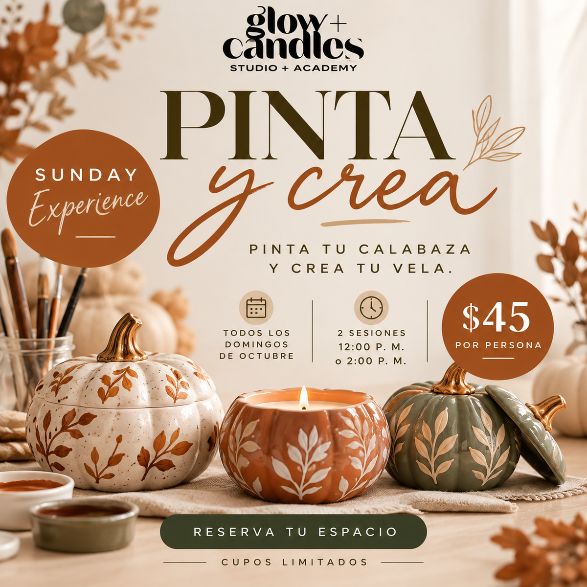 Pinta y Crea tu Vela