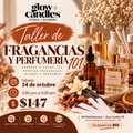 Taller de Fragancias y Perfumería 101 (Spray y Aceite) $147