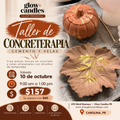 Taller Grupal-Concreterapia (Cemento y Velas) $157