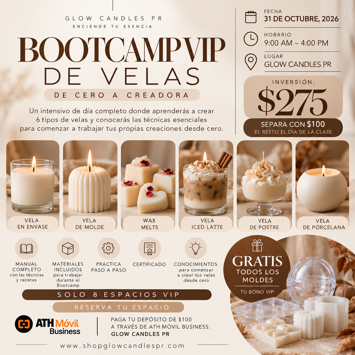 BOOTCAMP VELAS VIP $275