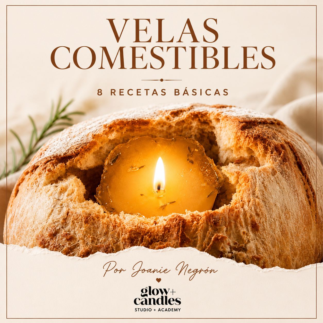 EBOOK RECETAS VELAS COMESTIBLES $14.99