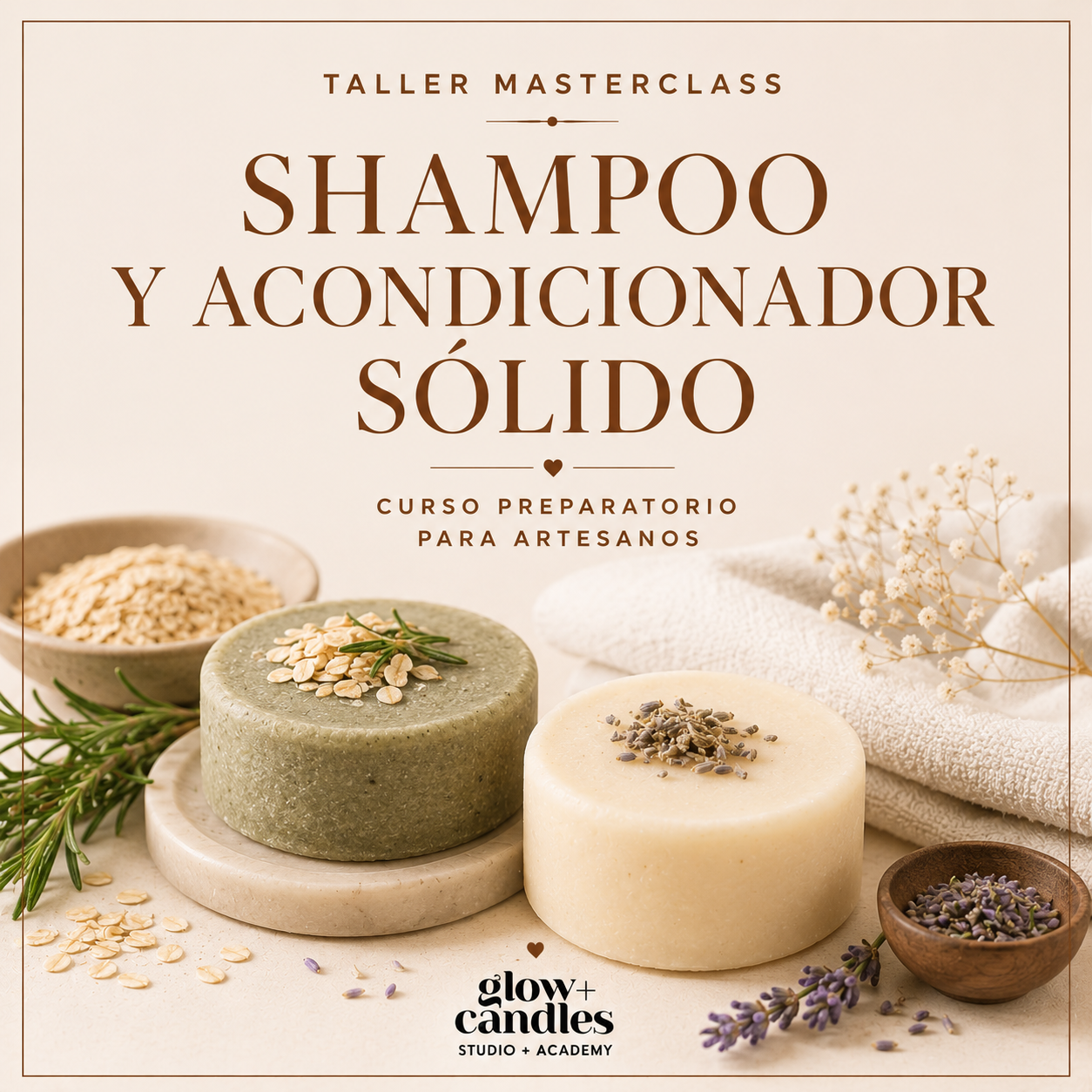Taller Grupal Shampoo y Acondicionador Solido ($160)